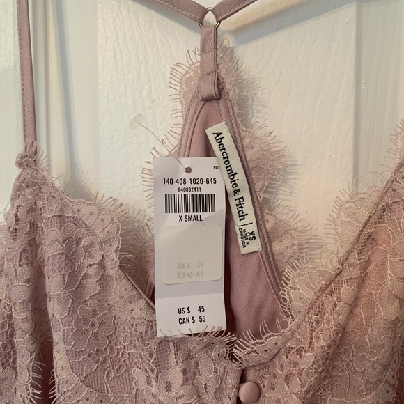 Abercrombie & Fitch Lace Cami Bodysuit - Picture 3 of 3